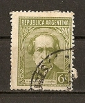 Stamps : America : Argentina :  Juan Sebastian Albendi.