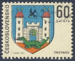 Stamps Czechoslovakia -  Escudo  Trutnov