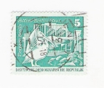 Stamps : Europe : Germany :  Pelicano (repetido)