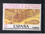 Stamps Spain -  Edifil  2477  V Cent. de la Fundación de Las Palmas de Gran Canaria 