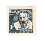 Sellos de America - Brasil -  Padre Berto