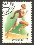 Stamps Russia -  atletismo