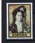 Stamps Spain -  Edifil  2481   Pintores   Pablo Ruiz Picaso  Marco dorado  