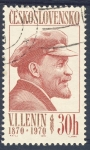 Sellos de Europa - Checoslovaquia -  Centenario V.I.Lenin  1870-1970