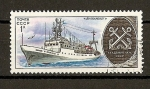 Stamps Russia -  Marina de busquedas cientificas de la U.R.S.S.