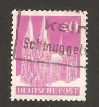 Stamps Germany -  58 A - catedral de colonia