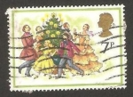 Stamps : Europe : United_Kingdom :  tema navideño