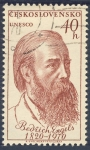 Stamps Czechoslovakia -  Bedrich Engels  1820-1970