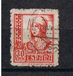 Stamps Spain -  Edifil  823 A  Estado Español  