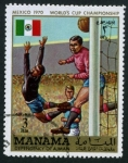 Stamps Bahrain -  Mexico '70
