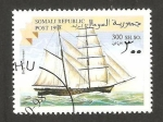 Stamps Somalia -  barco de vela