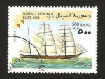 Stamps Africa - Somalia -  barco de vela