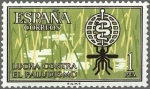 Stamps Spain -  ESAPAÑ 1962 1479 Sello Nuevo Campaña Mundial Antimalaria