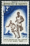 Stamps Benin -  Juegos Deportivos Dakar '63