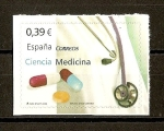 Stamps : Europe : Spain :  Ciencia y Medicina.