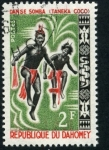 Stamps : Africa : Benin :  Danza Somba