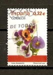 Stamps Spain -  Pensamiento.