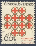 Sellos de Europa - Checoslovaquia -  Cs Cerveny Kriz 1919-1969