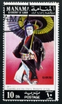 Stamps Bahrain -  Teatro Kabuki