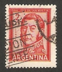 Sellos de America - Argentina -  general jose san martin