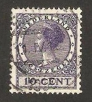 Stamps Netherlands -  reina wilhelmine