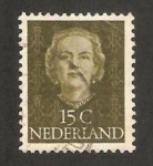 Stamps Netherlands -  514 A - Reina Juliana
