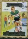 Stamps Bahrain -  Ciclistas