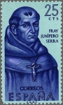 Stamps Spain -  ESPAÑA 1963 1526 Sello Nuevo Forjadores de América Fray Junípero Serra (1713-1784)