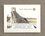 Sellos de Oceania - Nueva Zelanda -  50 Aniv inauguración puente Auckland