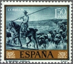 Sellos de Europa - Espa�a -  ESPAÑA 1964 1571 Sello Nuevo Pintor Joaquin Sorolla El Encierro