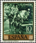 Stamps Spain -  ESPAÑA 1964 1575 Sello Nuevo Pintor Joaquin Sorolla Grupa Valenciana