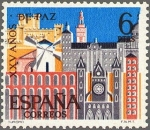 Stamps Spain -  ESPAÑA 1964 1588 Sello Nuevo XXV Años de Paz Española Turismo
