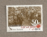 Stamps New Zealand -  Estampas de la I guerra mundial