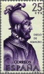 Stamps Spain -  ESPAÑA 1964 1622 Sello Nuevo Forjadores de América Diego de Almagro (1472-1538)