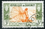 Stamps : Africa : Benin :  Pescador