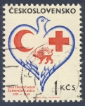Sellos de Europa - Checoslovaquia -  Liga Spolocnosti Cerveneho Kriza 1919-1969