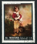 Stamps Bahrain -  Pintura Inglesa