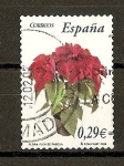 Stamps Spain -  Flor de Pascua.
