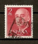 Stamps Spain -  General Franco.