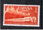 Stamps Spain -  Edifil  1235  XVII Congreso Inter. de Ferrocarriles 