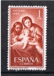 Stamps Spain -  Edifil  1253  Navidad  1959  