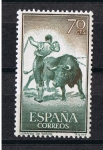 Stamps Spain -  Edifil  1259  Fiesta Nacional : Tauromaquia 