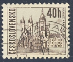 Stamps Czechoslovakia -  Hradec Kralove