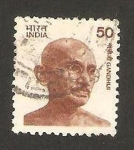 Stamps India -  gandhi