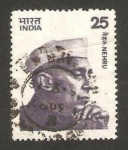 Sellos de Asia - India -  nehru, abogado y politico
