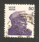 Stamps : Asia : India :  nehru, abogado y politico