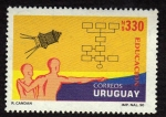 Sellos de America - Uruguay -  Educacion