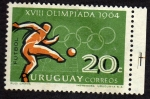Sellos del Mundo : America : Uruguay : XVIII  olimpiada 1964