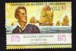 Stamps Chile -  Toama de Valdivia