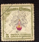 Stamps : America : Colombia :  Orquideas Colombianas